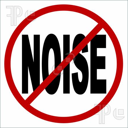 No Noise Sign Clipart