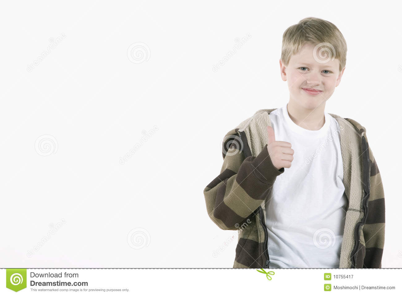 Thumbs Up Dude Royalty Free Stock Photography   Image  10755417