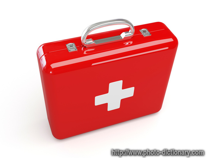 Aid Kit   Photo Picture Definition At Photo Dictionary   First Aid Kit    