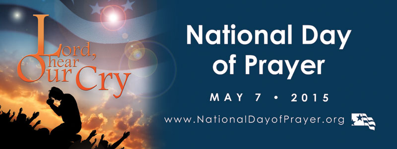 Church Banner   National Day Of Prayer 2015 3  X 8    Outreach    