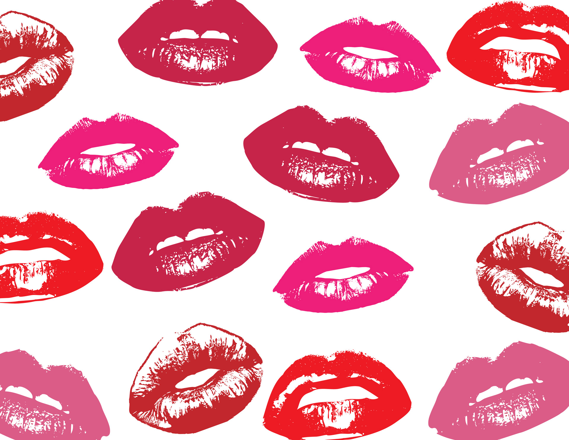 Glossy Lips Wallpaper Background By Karen Arnold