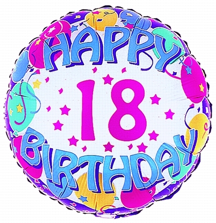 Happy 18th Birthday Clipart   Cliparthut   Free Clipart