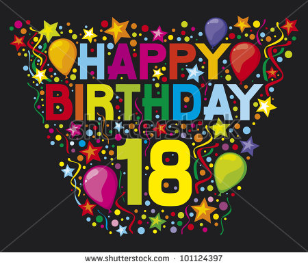 Happy Birthday 18  Happy Birthday Party Happy Birthday Design Happy    