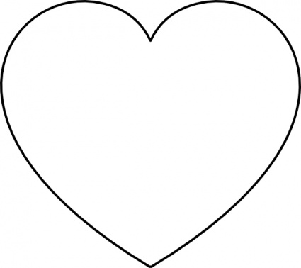 Human Heart Clipart Black And White   Clipart Panda   Free Clipart    
