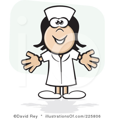 Nurse Clip Art Royalty Free Nurse Clipart Illustration 225806 Jpg
