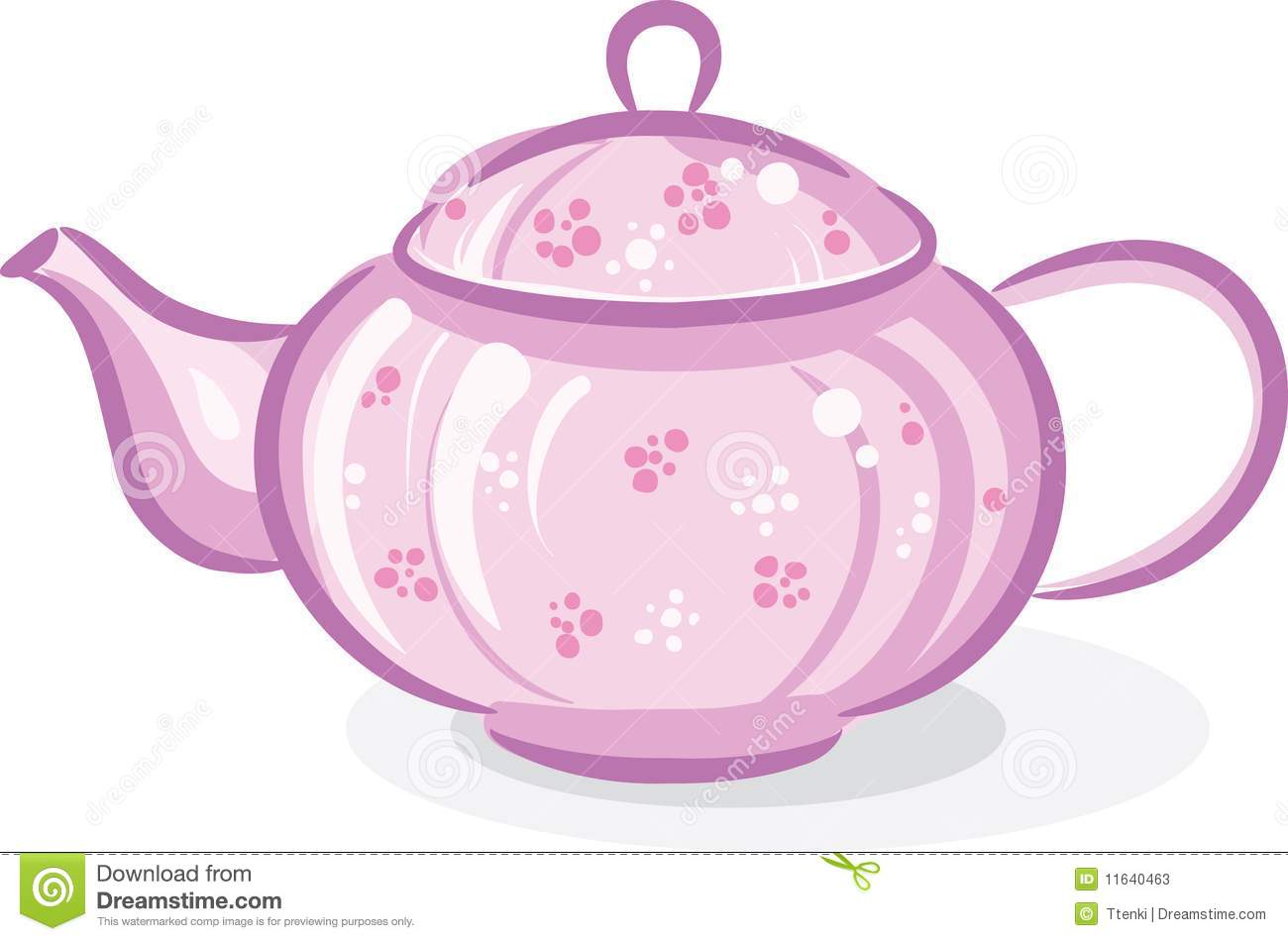 Pink Teapot Stock Photos   Image  11640463