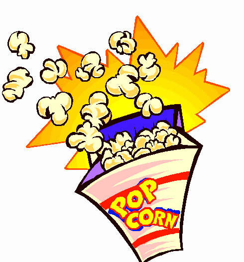 Popcorn Graphic Coloring Book