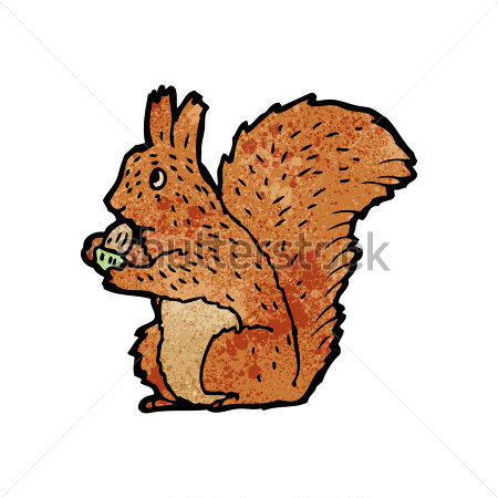 Red Squirrel Cartoon Cliparts   Clipartlogo Com