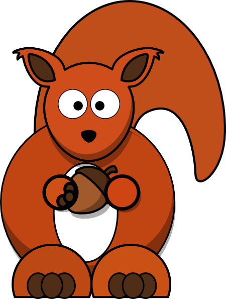 Red Squirrel Clip Art At Clker Com   Vector Clip Art Online Royalty