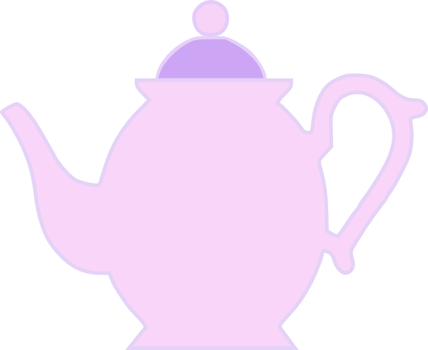 Teapot Pink Clip Art At Clker Com   Vector Clip Art Online Royalty    