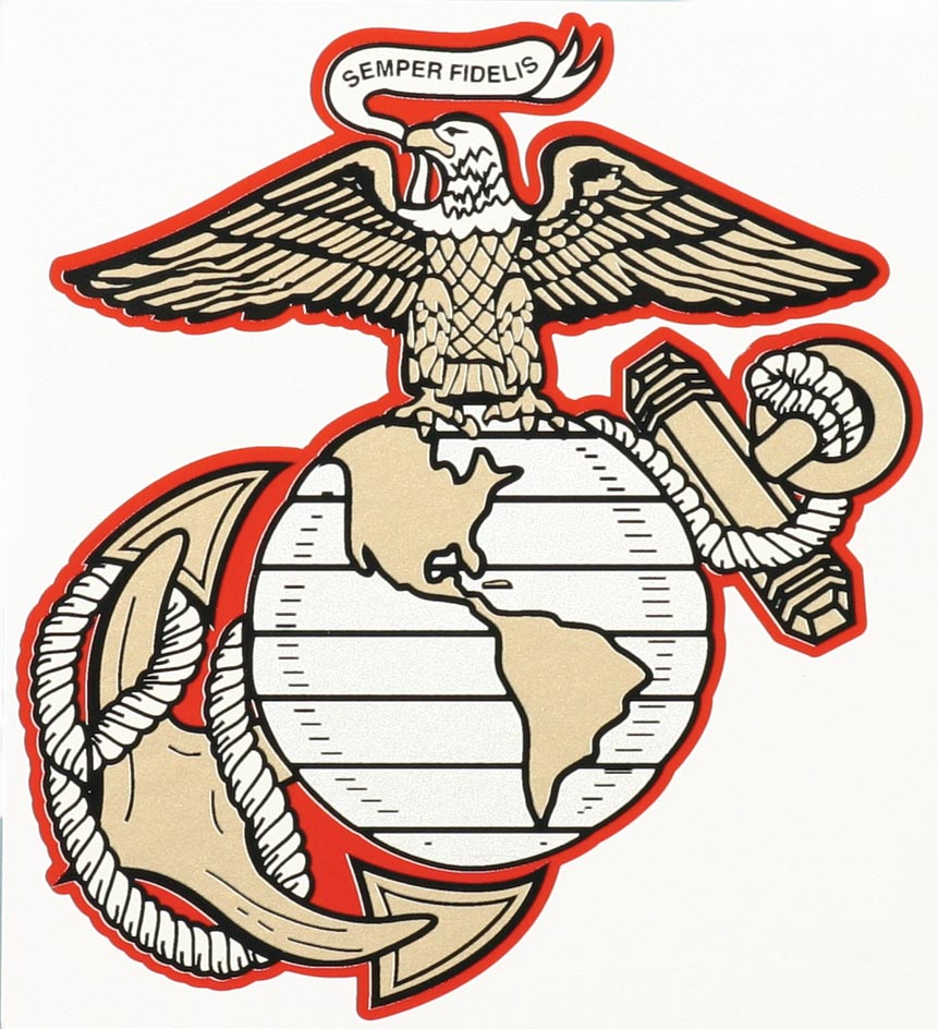 Usmc Eagle Globe And Anchor Decal   North Bay Listings