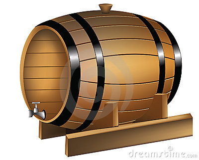 Wine Barrel Stock Image   Image  12007521