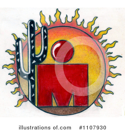 Arizona Clipart  1107930   Illustration By Loopyland