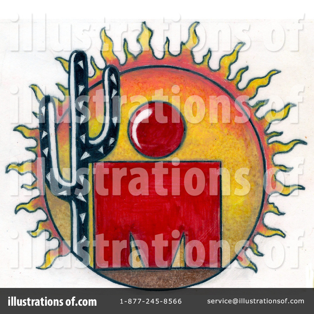Arizona Clipart  1107930   Illustration By Loopyland