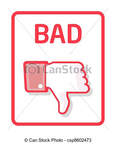 Bad Work Or Bad Quality Csp8602473   Search Clipart Illustration And