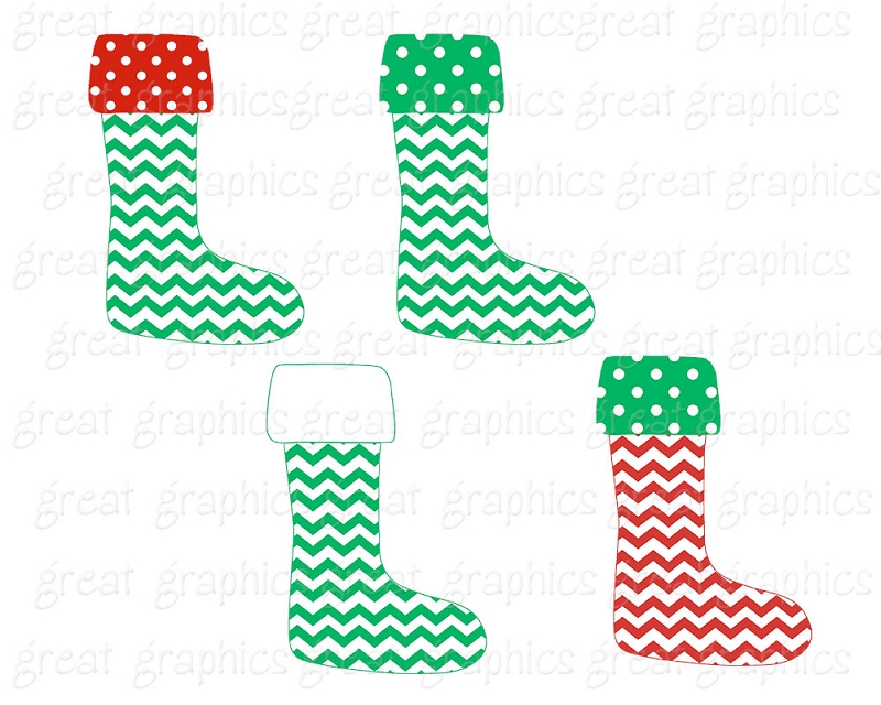 Clip Art Christmas Sock   New Calendar Template Site