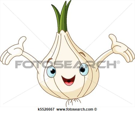 Clip Art   Onion Presenting Something  Fotosearch   Search Clipart