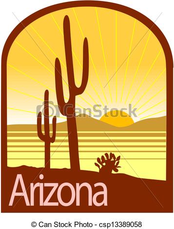 Clipart Vector Of Arizona Csp13389058   Search Clip Art Illustration