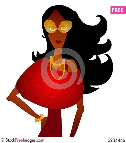 Fall Fashion Woman Clip Art 2   Free Stock Photos   Images   3234446    