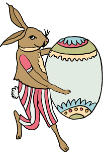 Funny Easter Bunny Clipart Lucy S Free Easter Clipart Of Easter Bunny    