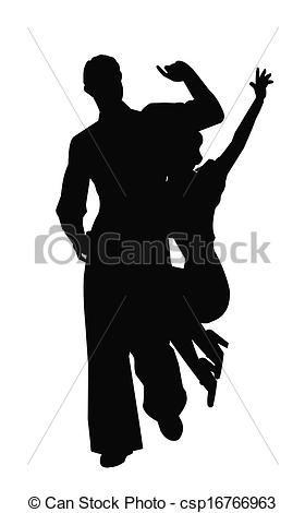 In Silhouette   1940s Swing Dancers Csp16766963   Search Clipart    