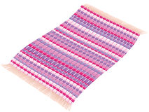 Rag Rug Flying Carpet Magenta Pink Purple Rosy Stock Photo