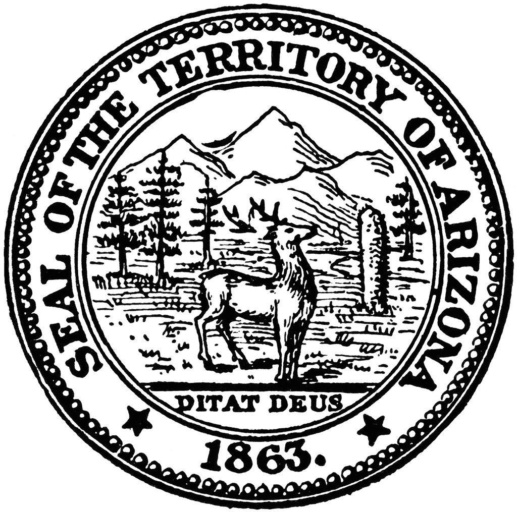 Seal Of Arizona   Clipart Etc