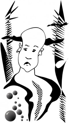 Share Bald Man Clipart With You Friends