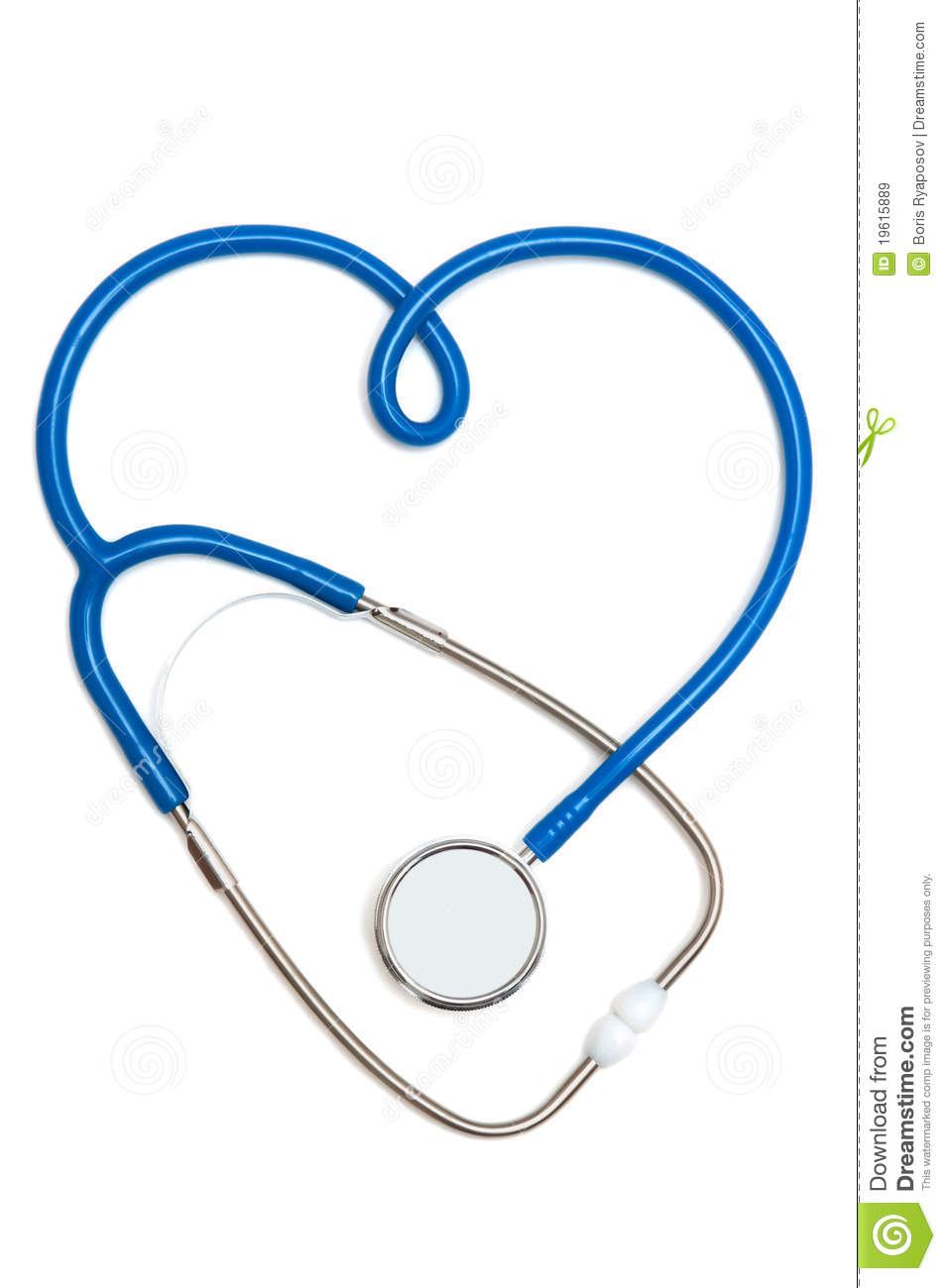 Stethoscope Heart Clipart Stethoscope In The Form Of
