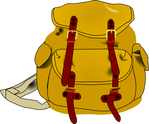 Backpack Clip Art At Clker Com   Vector Clip Art Online Royalty Free