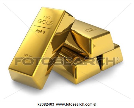 Drawing   Gold Bars  Fotosearch   Search Clipart Illustration Fine