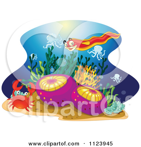    Green And Blue Eel   Royalty Free Vector Clipart By Colematt  1131075