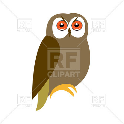 Hoot Owl Clipart Eps Images Clip Art Vector Pictures