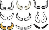 Horn Clipart Illustrations  9329 Horn Clip Art Vector Eps Drawings