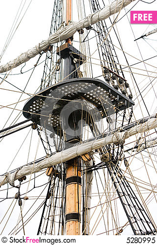 Mast And Crows Nest   Free Stock Photos   Images   5280995