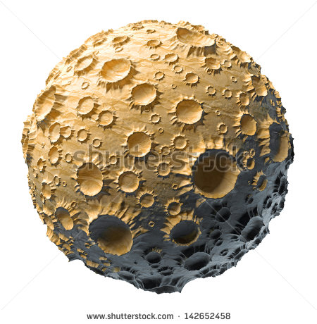 Meteorite Clipart Moon Asteroid Meteorite