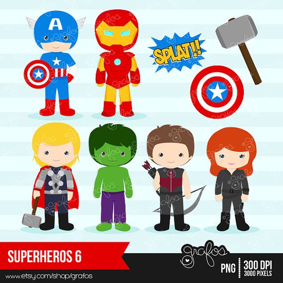 Paqet Clipart Superhero Classroom Clipart Avengers Avengers Clipart