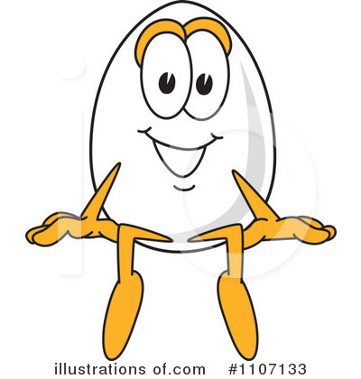 Royalty Free  Rf  Egg Mascot Clipart Illustration By Toons4biz   Stock