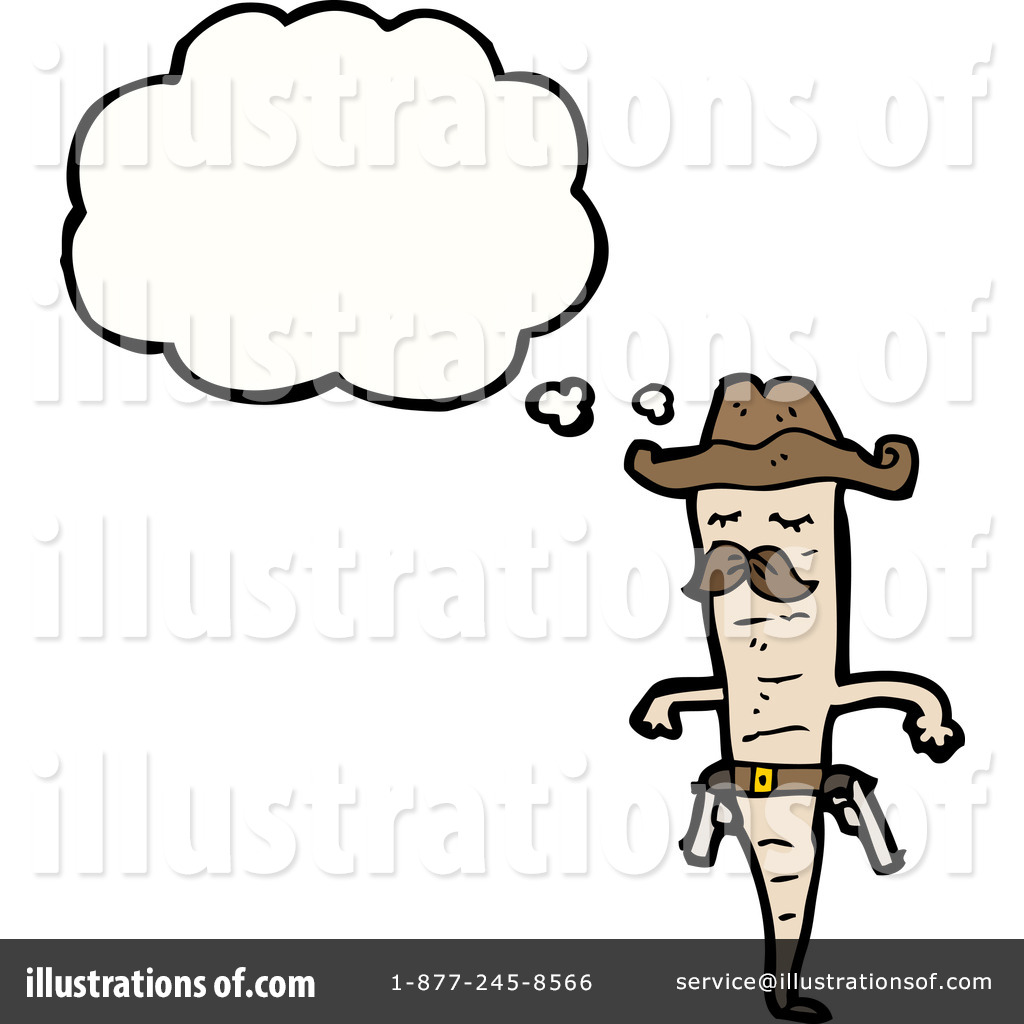 Rutabaga Cowboy Clipart  1206540 By Lineartestpilot   Royalty Free  Rf