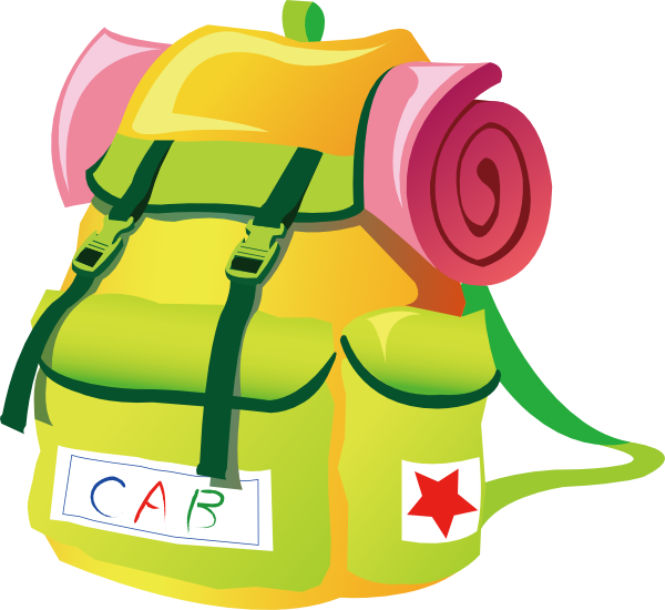 Travel   Backpack Clip Art At Clker Com   Vector Clip Art Online    