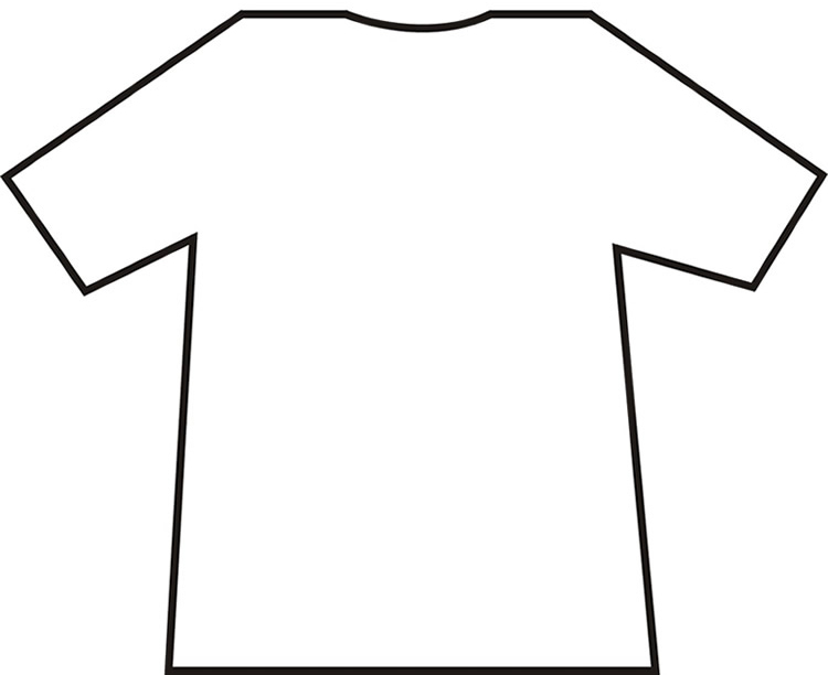 23 T Shirt Outline Printable   Free Cliparts That You Can Download To    