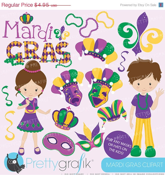 80  Off Sale Mardi Gras Clipart Commercial Use Valentine Vector