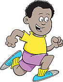 Boy Running Stock Illustrations   Gograph