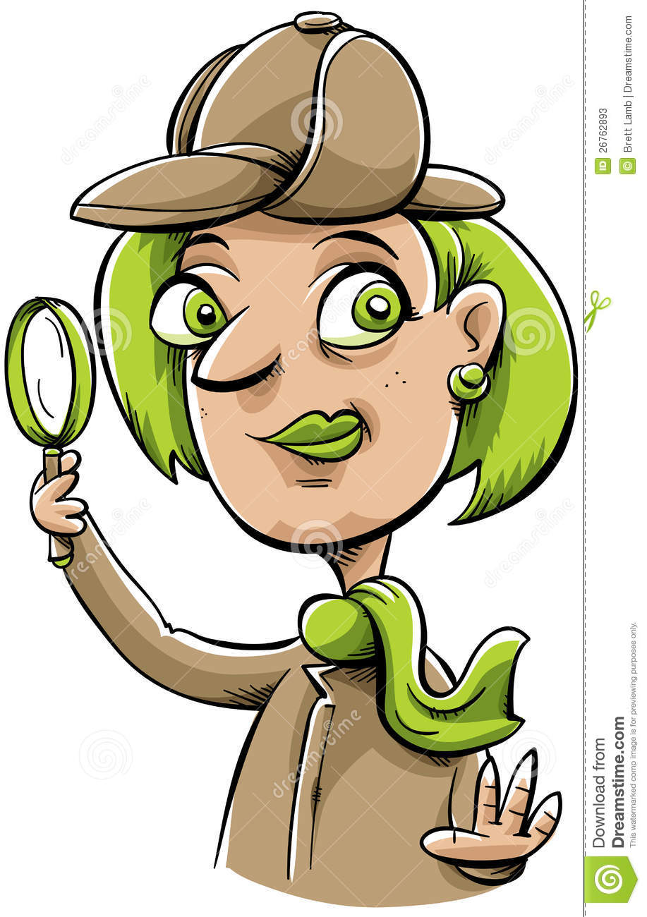 Cartoon Detective Stock Photos   Image  26762893