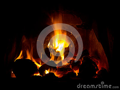 Coal Fire Royalty Free Stock Photography   Image  38355017