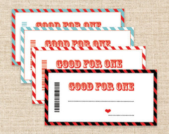 Coupons   Love Coupons   Birthday Gift For Husband Or Boyfriend Last