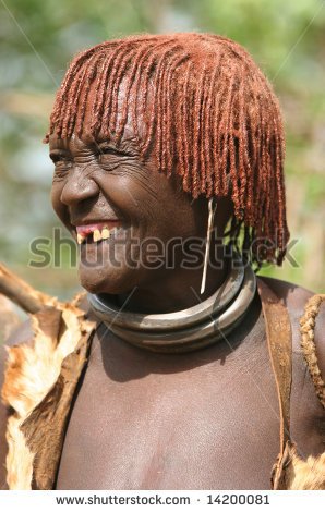 Ethiopia   Unknown  An Older Woman Smiles In This Undated Image Taken