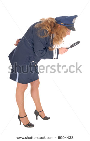 Female Detective Clipart
