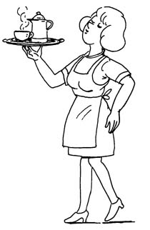 Job Graphics   Waitress Job Graphics