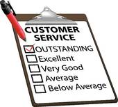 Outstanding Customer Service Evaluation Report Form   Royalty Free